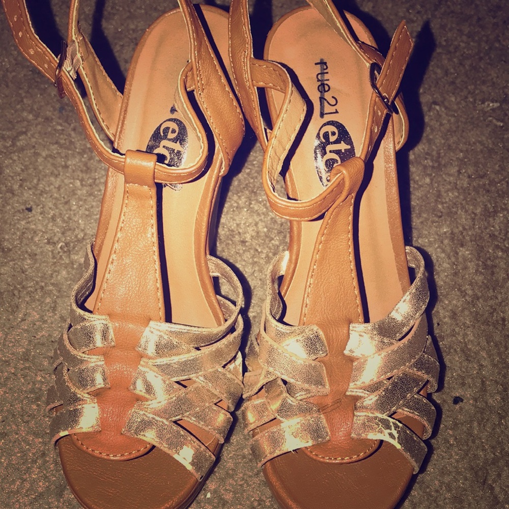 Rue 21 Wedge Heels